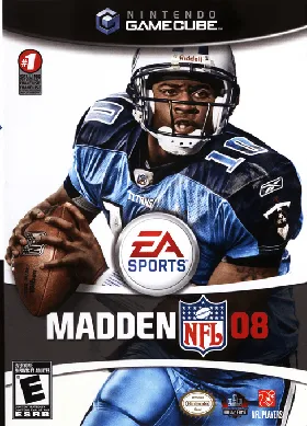 Madden NFL 08 box cover front